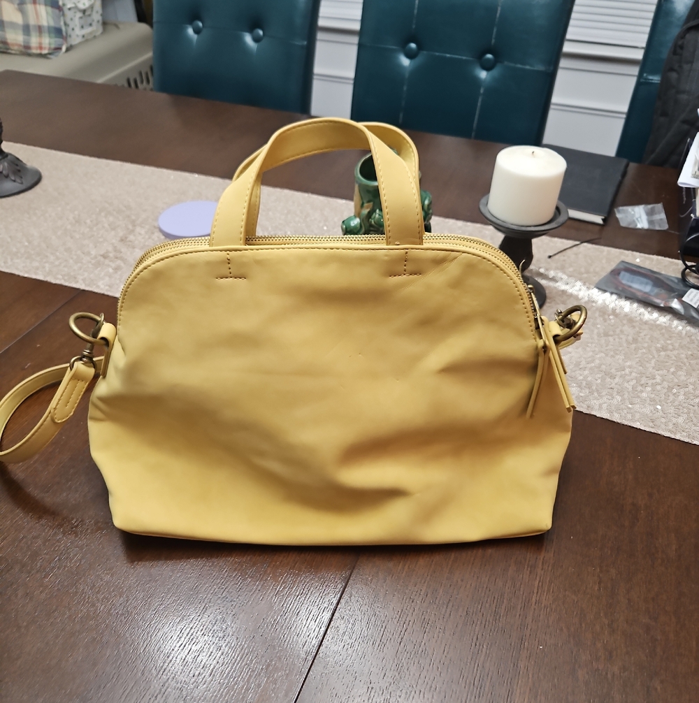 Yellow Women’s Satchel Handbag - Unbranded
